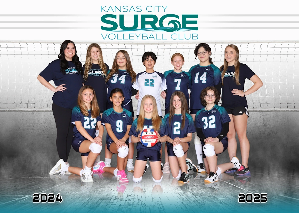 Volleyball team photo.