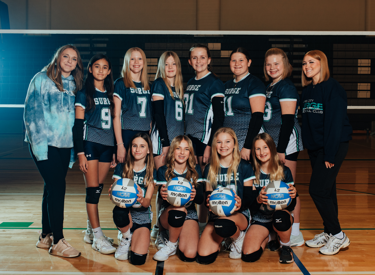 KC Surge team photo 2025-2026 season.