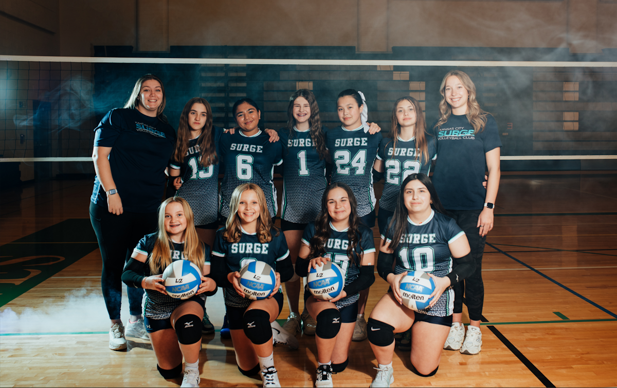 KC Surge team photo 2025-2026 season.